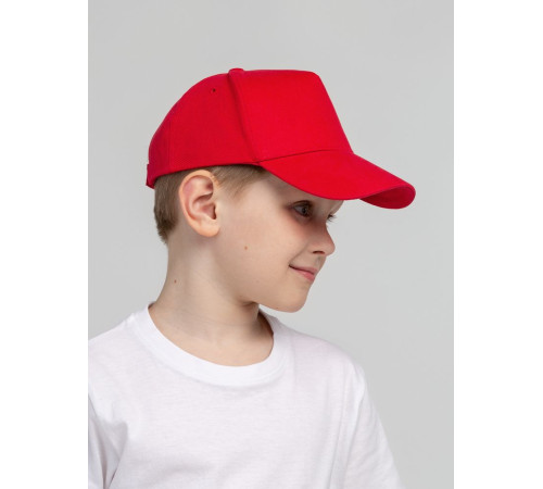 Бейсболка детская Standard Kids, красная