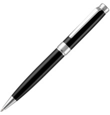 Ручка шариковая Broad Ring, глянцевая, черная
