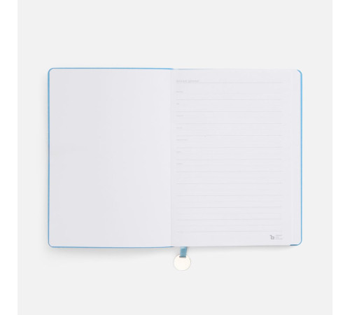 Ежедневник Lafite, недатированный, голубой