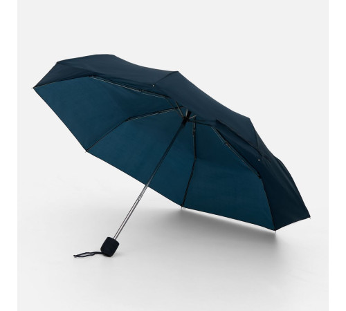 Зонт складной Basic, темно-синий
