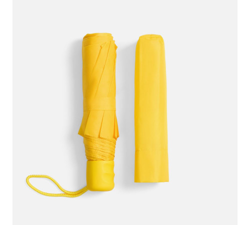 Зонт складной Basic, желтый