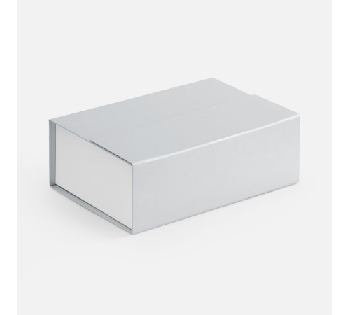 Коробка Bicolor Case, белая с серым