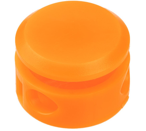 Двойной фиксатор для шнура Brоgy, оранжевый неон