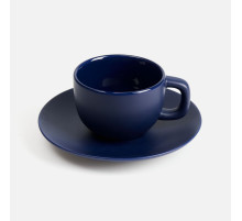 Чайная пара Stansa, темно-синяя