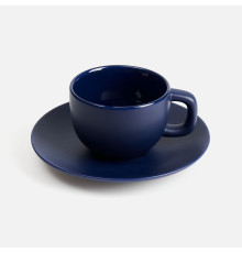 Чайная пара Stansa, темно-синяя