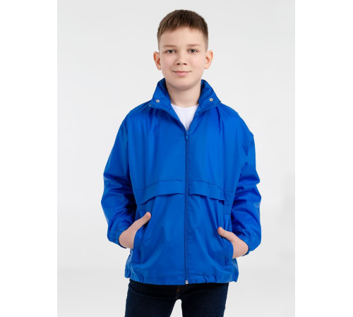 Ветровка детская Surf Kids 210, ярко-синяя
