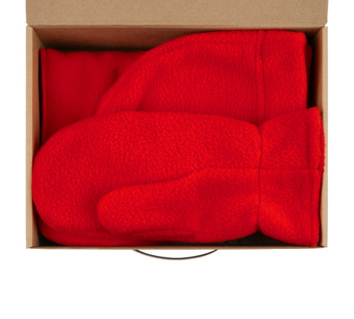 Набор Fleecy, красный