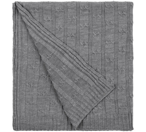 Плед Trenza, серый