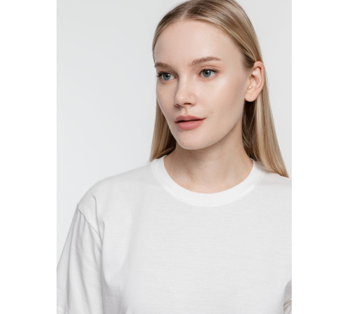 Футболка унисекс T-Bolka 160, белая (теплый оттенок)