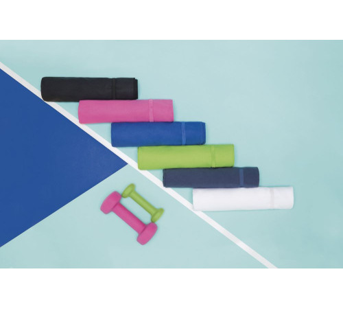 Спортивное полотенце Atoll Large, синее