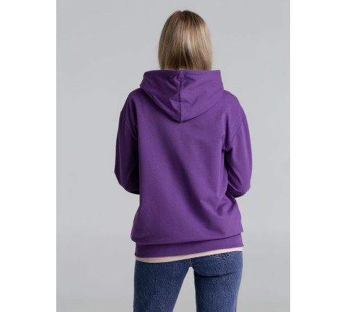 Толстовка на молнии с капюшоном Unit Siverga, фиолетовая