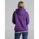Толстовка на молнии с капюшоном Unit Siverga, фиолетовая