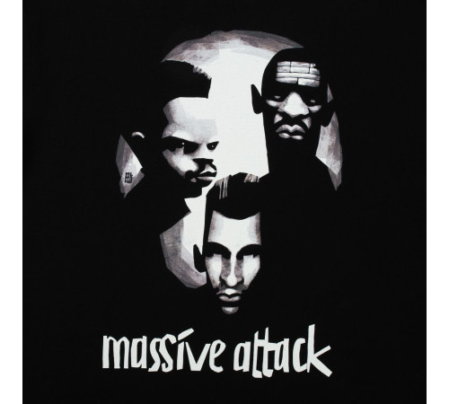 Футболка «Меламед. Massive Attack», черная