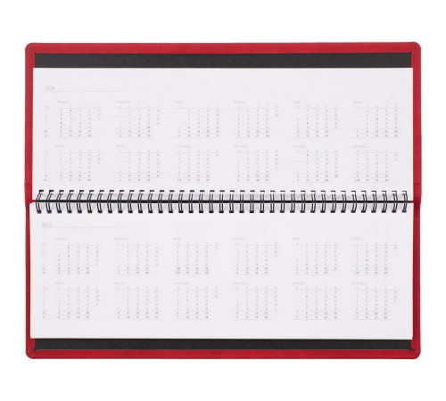 Планинг Urban, недатированный, красный