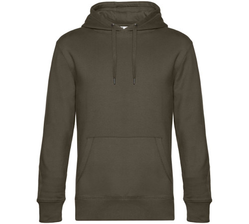 Толстовка с капюшоном унисекс King, хаки