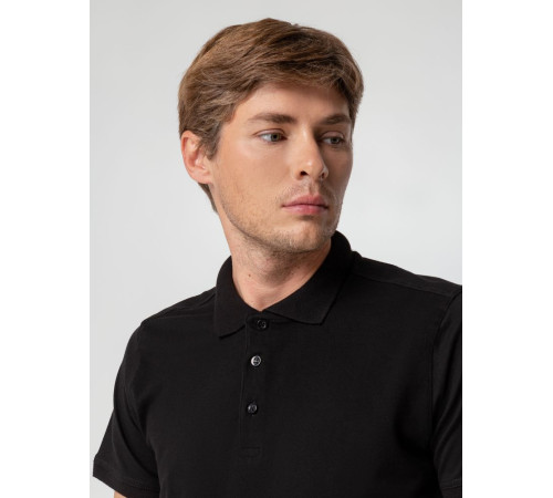 Рубашка поло мужская Virma Stretch, черная