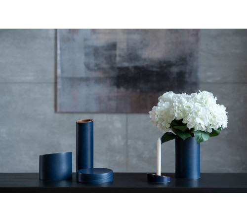 Набор подсвечников Form Fluid, горчичный