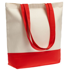 Холщовая сумка Shopaholic, красная