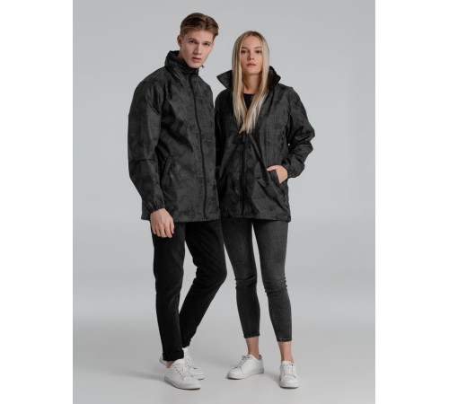 Ветровка светоотражающая Finvind, темно-серая