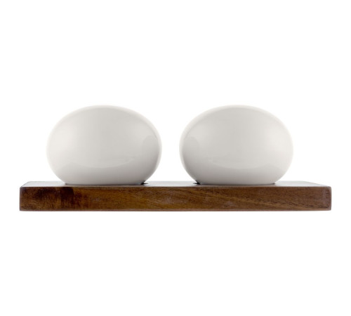 Набор из солонки и перечницы Piacente, белый