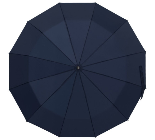 Зонт складной Fiber Magic Major, темно-синий