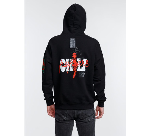 Худи унисекс Hand Some, черное