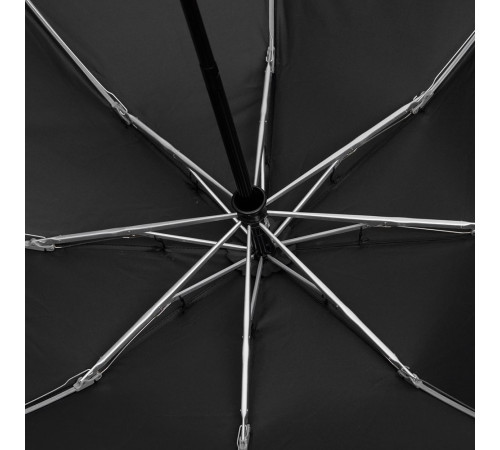 Зонт наоборот складной Futurum, черный