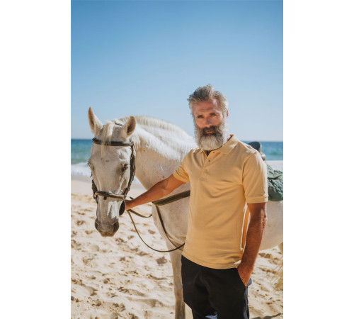 Рубашка поло мужская Adam, белая