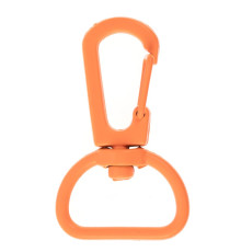 Застежка-карабин Snap Hook, M, оранжевый неон