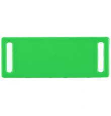 Шильдик металлический Kova, зеленый неон