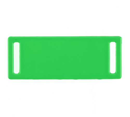 Шильдик металлический Kova, зеленый неон