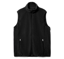 Жилет флисовый унисекс Nesse, черный