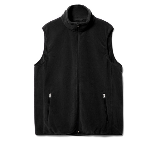 Жилет флисовый унисекс Nesse, черный