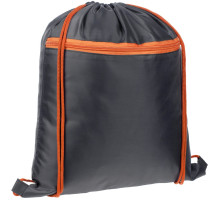 Детский рюкзак Novice, серый с оранжевым