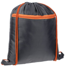 Детский рюкзак Novice, серый с оранжевым