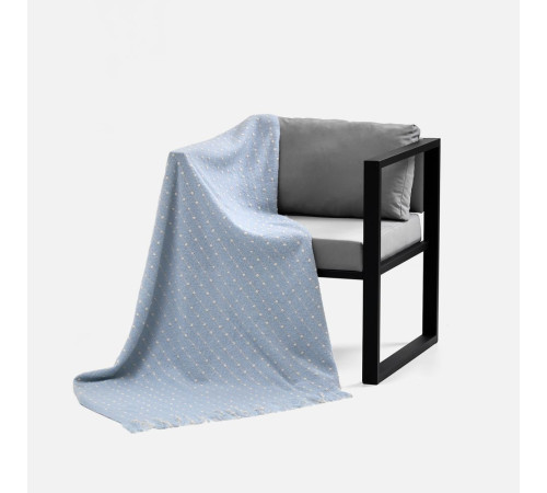 Плед Laforet, голубой