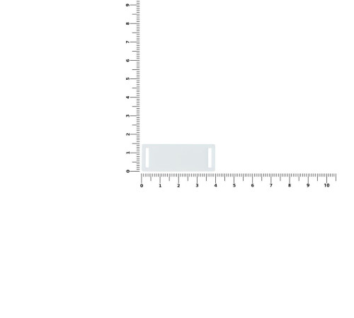 Лейбл из ПВХ Kova, прозрачный