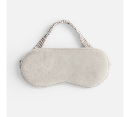 Двухстороняя маска для сна Veluto, серая