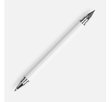 Ручка шариковая и вечный карандаш Diptych, белая