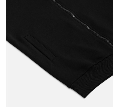 Бомбер унисекс Townie, черный