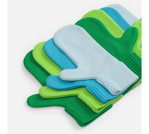 Варежки Yong, светло-голубые