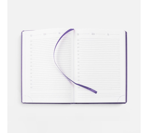 Ежедневник Prizma, недатированный, фиолетовый