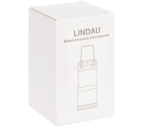 Кемпинговый фонарь Lindau, черный