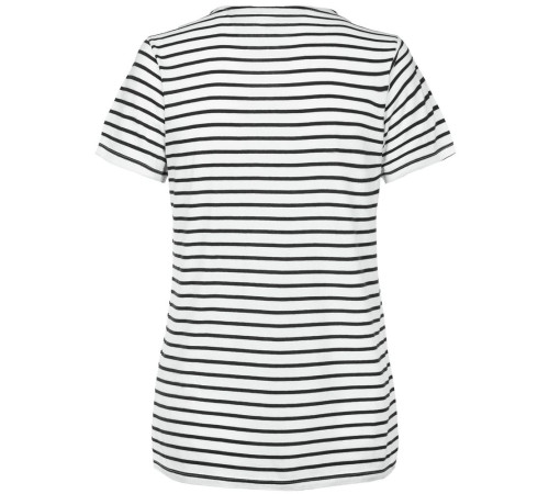 Футболка женская «Морские обитатели», белая с темно-синим