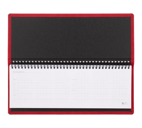 Планинг Urban, недатированный, красный