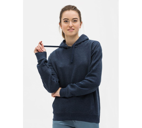 Толстовка унисекс Spencer, синий меланж