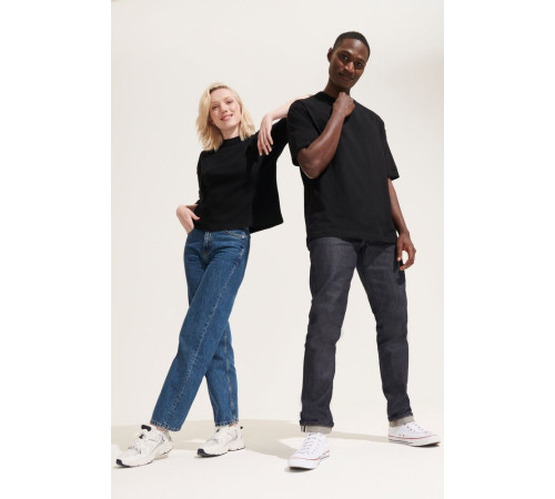 Футболка оверсайз женская Boxy Women, черная