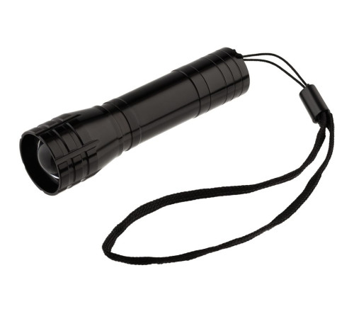 Фонарик с фокусировкой луча Beaming, черный