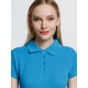 Рубашка поло женская Virma Premium Lady, бирюзовая