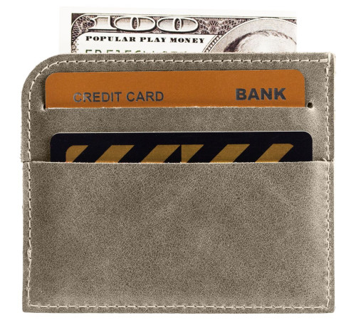 Чехол для карточек Apache, серый